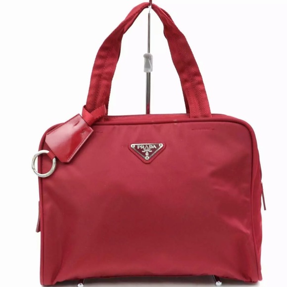 Prada Handbags - Vintage Prada Nylon Tote Bag